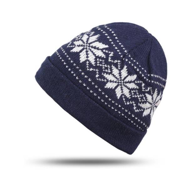 Sonia Originelli Strickmütze Wolle Fleecefütterung Norwegermuster Unisex