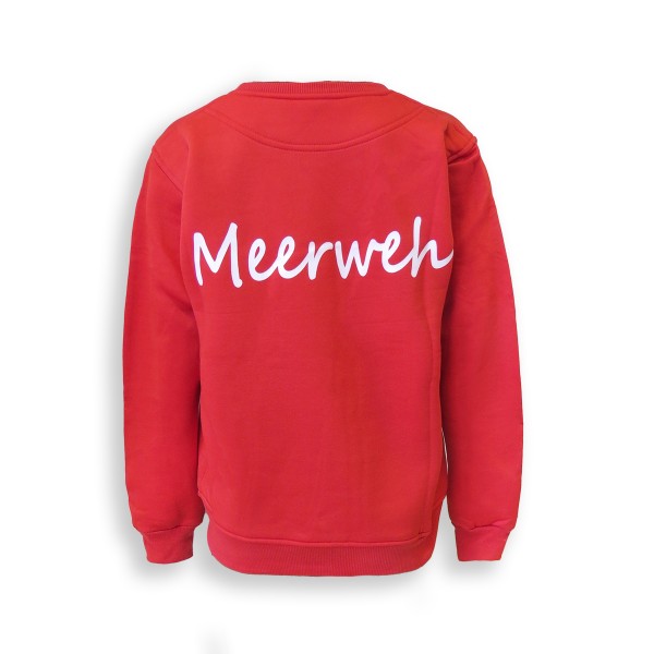 Sonia Originelli Sweatshirt "Meerweh" Anker Maritim Druck Damen Unifarben Pullover