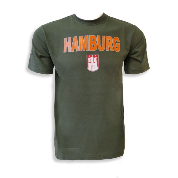 Sonia Originelli T-Shirt Herren "Hamburg Classic" Wappen Baumwolle Sonia Originelli T-Shirt Herren "Hamburg Classic" Wappen Baumwolle