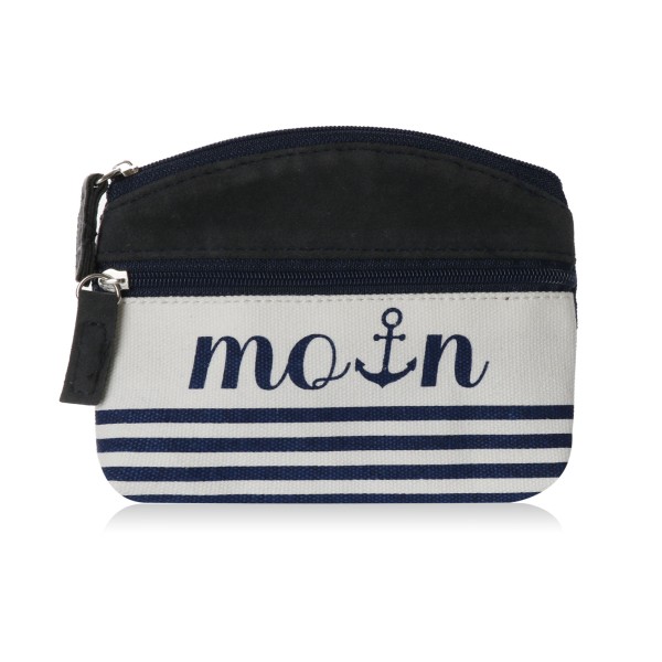 Sonia Originelli Täschchen "MOIN" Ordnungshüter maritim Anker Portemonnaie
