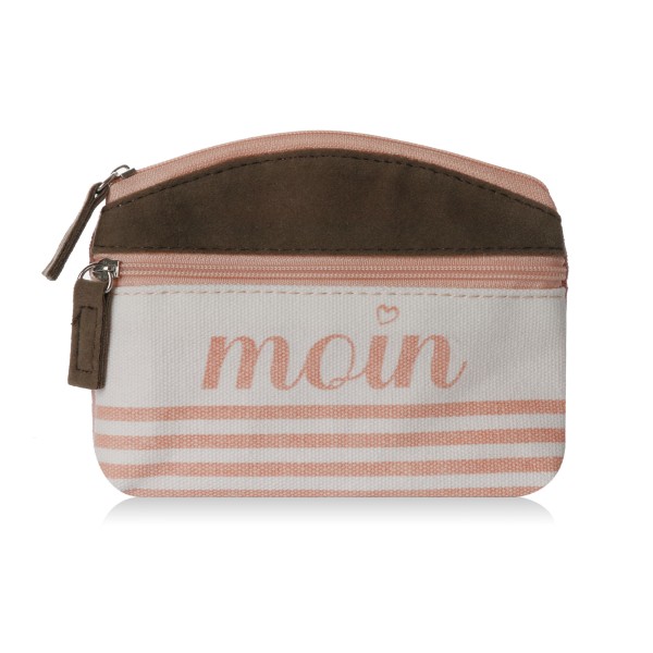 Sonia Originelli Täschchen "MOIN" Ordnungshüter maritim Herz Portemonnaie