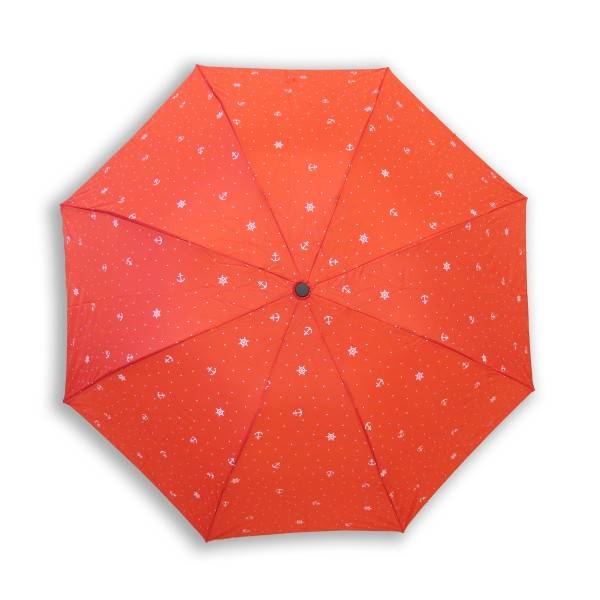 Sonia Originelli Taschenschirm "Mini Anker" Schutz Küste Maritim