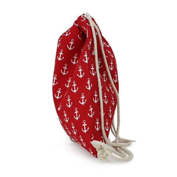 Sonia Originelli Turnbeutel "Mini Anker" Maritim Strand Beach Rucksack