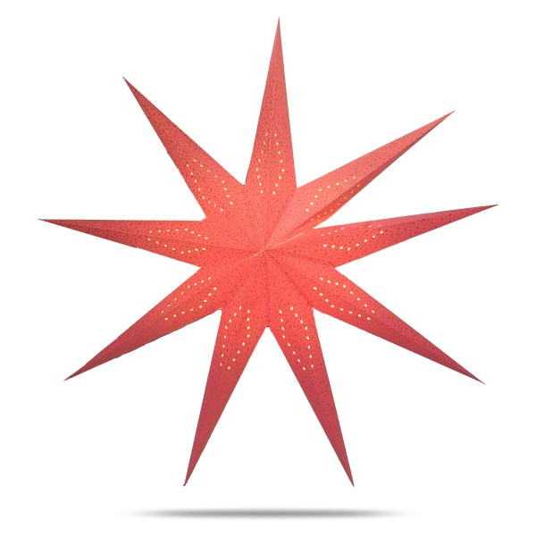 Sonia Originelli Weihnachtsstern 110cm Papier-Stern Weihnachtsdeko