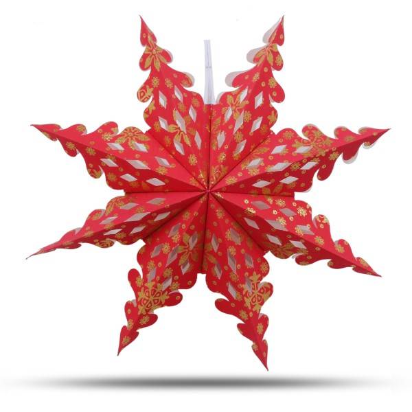 Sonia Originelli Weihnachtsstern 40cm Papier-Stern Weihnachtsdeko