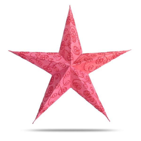 Sonia Originelli Weihnachtsstern 40cm Papier-Stern Weihnachtsdeko