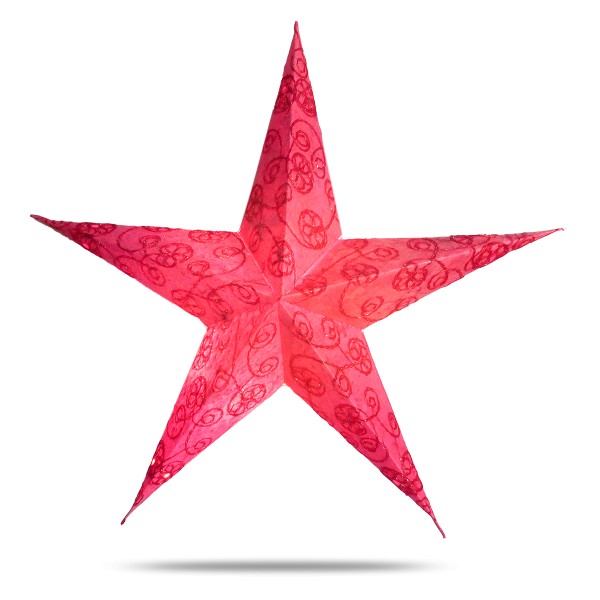 Sonia Originelli Weihnachtsstern 40cm Papier-Stern Weihnachtsdeko