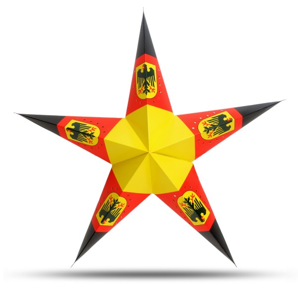 Sonia Originelli Weihnachtsstern 60cm Papier-Stern Weihnachtsdeko Deutschland