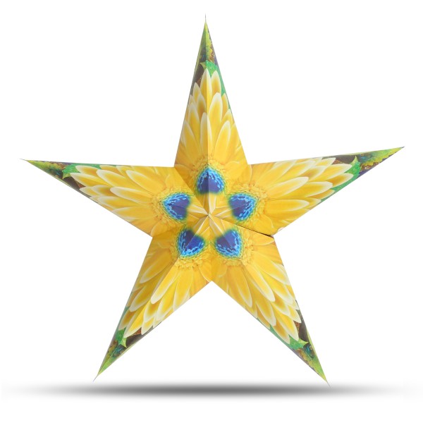 Sonia Originelli Weihnachtsstern 60cm Papier-Stern Weihnachtsdeko