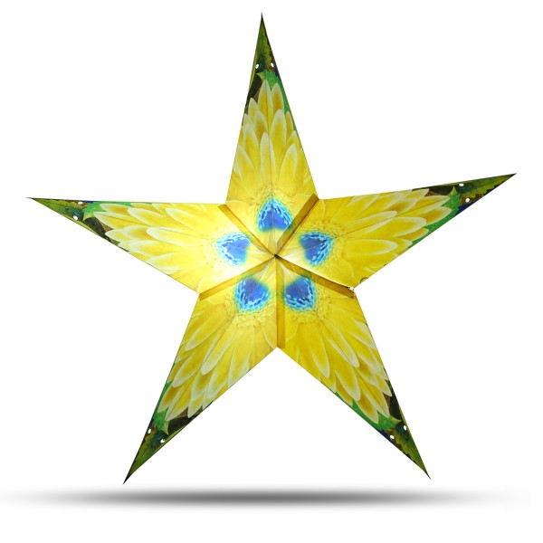 Sonia Originelli Weihnachtsstern 60cm Papier-Stern Weihnachtsdeko