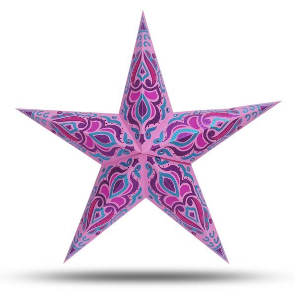 Sonia Originelli Weihnachtsstern 60cm Papier-Stern Weihnachtsdeko