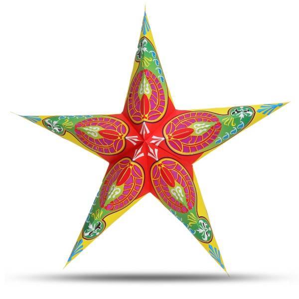 Sonia Originelli Weihnachtsstern 60cm Papier-Stern Weihnachtsdeko