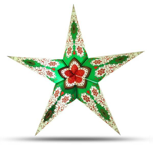 Sonia Originelli Weihnachtsstern 60cm Papier-Stern Weihnachtsdeko