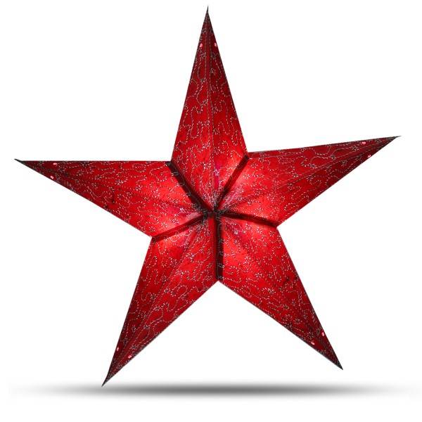 Sonia Originelli Weihnachtsstern 60cm Papier-Stern Weihnachtsdeko