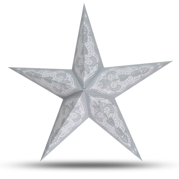 Sonia Originelli Weihnachtsstern 60cm Papier-Stern Weihnachtsdeko