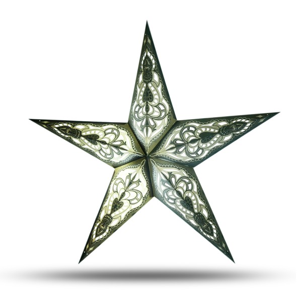 Sonia Originelli Weihnachtsstern 60cm Papier-Stern Weihnachtsdeko