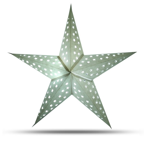 Sonia Originelli Weihnachtsstern 60cm Papier-Stern Weihnachtsdeko
