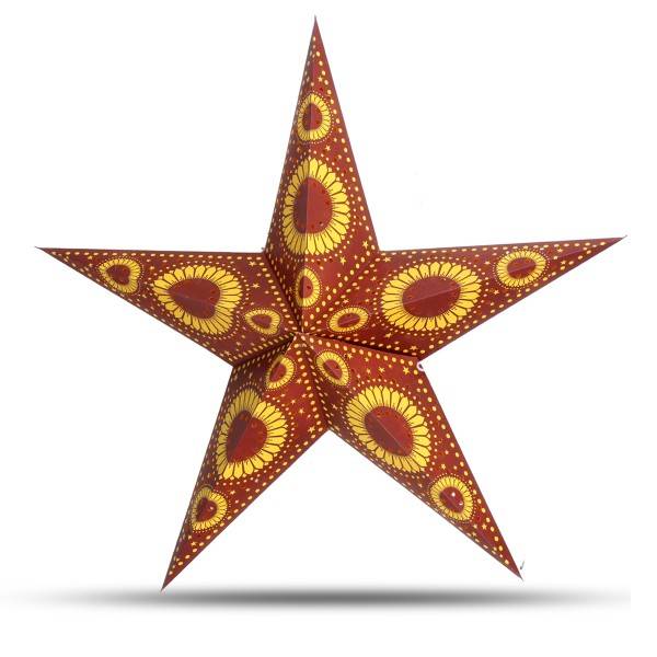 Sonia Originelli Weihnachtsstern 60cm Papier-Stern Weihnachtsdeko