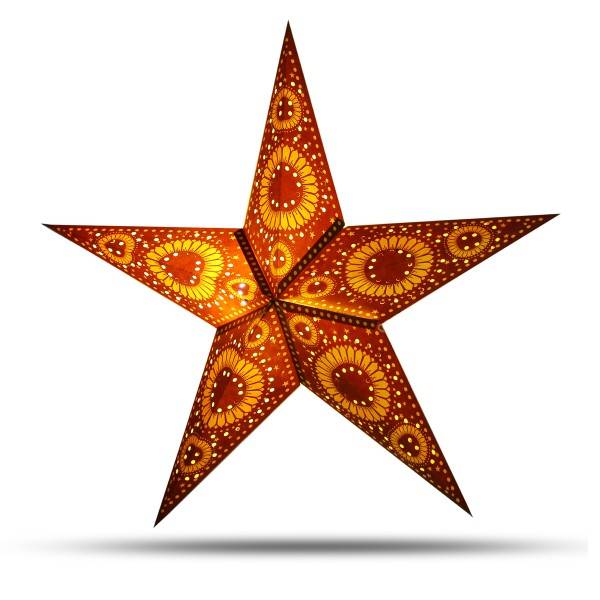 Sonia Originelli Weihnachtsstern 60cm Papier-Stern Weihnachtsdeko