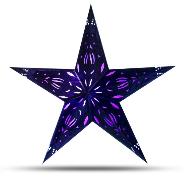 Sonia Originelli Weihnachtsstern 60cm Papier-Stern Weihnachtsdeko