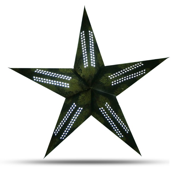 Sonia Originelli Weihnachtsstern 60cm Papier-Stern Weihnachtsdeko