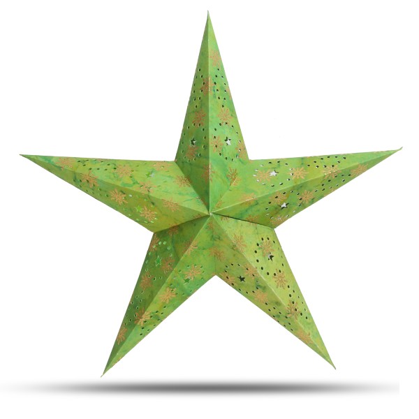 Sonia Originelli Weihnachtsstern 60cm Papier-Stern Weihnachtsdeko