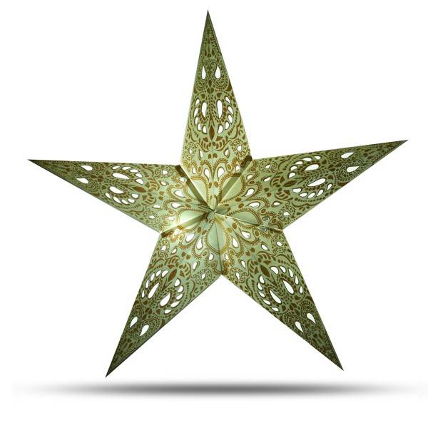 Sonia Originelli Weihnachtsstern 60cm Papier-Stern Weihnachtsdeko