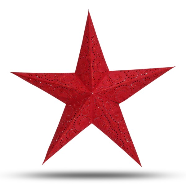 Sonia Originelli Weihnachtsstern 60cm Papier-Stern Weihnachtsdeko