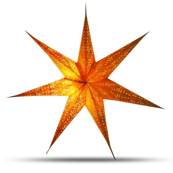 Sonia Originelli Weihnachtsstern 60cm Papier-Stern Weihnachtsdeko