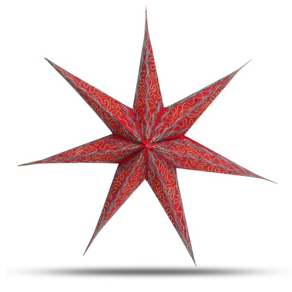 Sonia Originelli Weihnachtsstern 60cm Papier-Stern Weihnachtsdeko