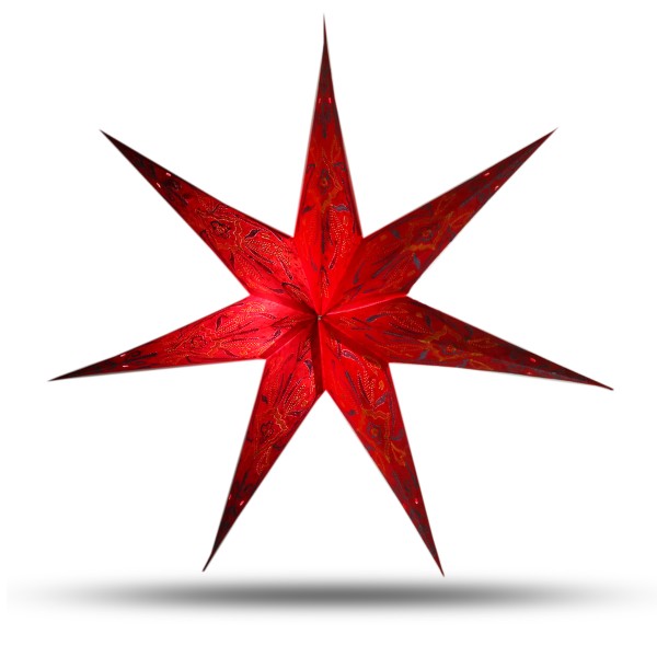 Sonia Originelli Weihnachtsstern 60cm Papier-Stern Weihnachtsdeko