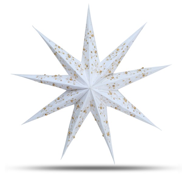 Sonia Originelli Weihnachtsstern 60cm Papier-Stern Weihnachtsdeko