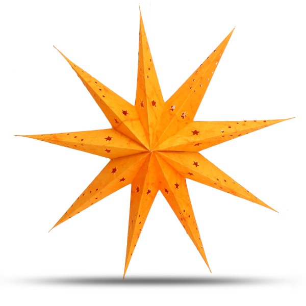 Sonia Originelli Weihnachtsstern 60cm Papier-Stern Weihnachtsdeko