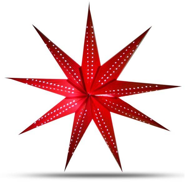 Sonia Originelli Weihnachtsstern 60cm Papier-Stern Weihnachtsdeko