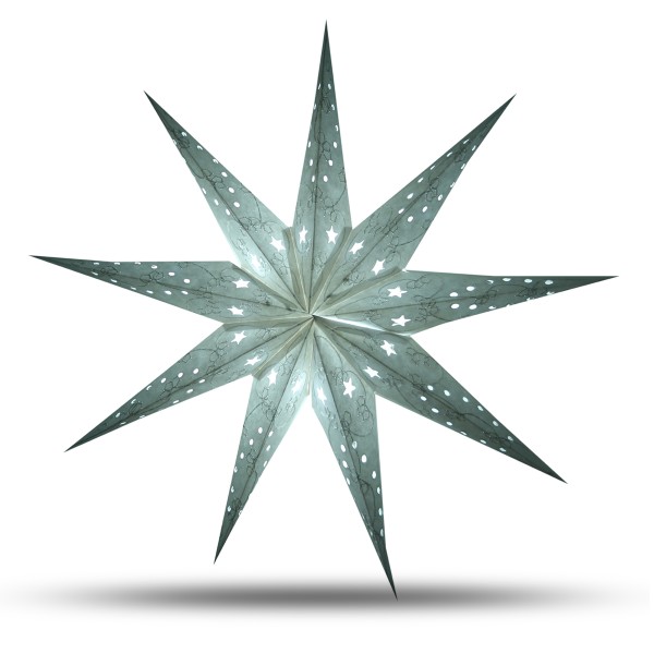 Sonia Originelli Weihnachtsstern 60cm Papier-Stern Weihnachtsdeko