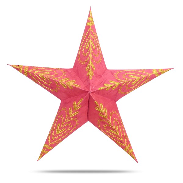 Sonia Originelli Weihnachtsstern 60cm Papier-Stern Weihnachtsdeko