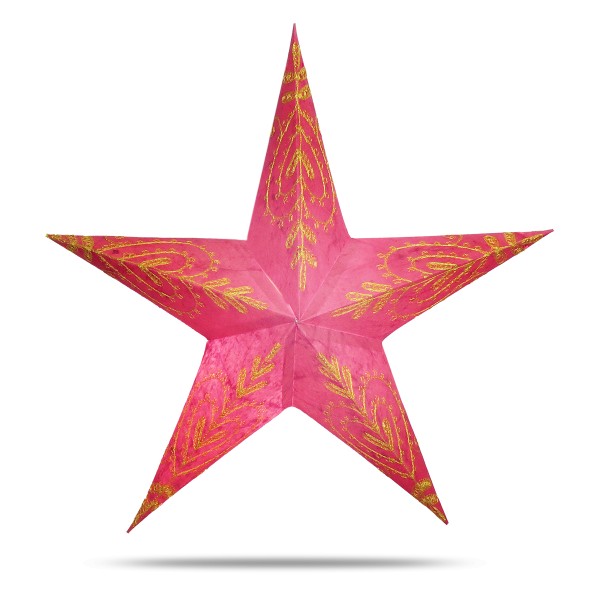 Sonia Originelli Weihnachtsstern 60cm Papier-Stern Weihnachtsdeko