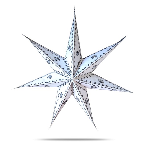 Sonia Originelli Weihnachtsstern 60cm Papier-Stern Weihnachtsdeko