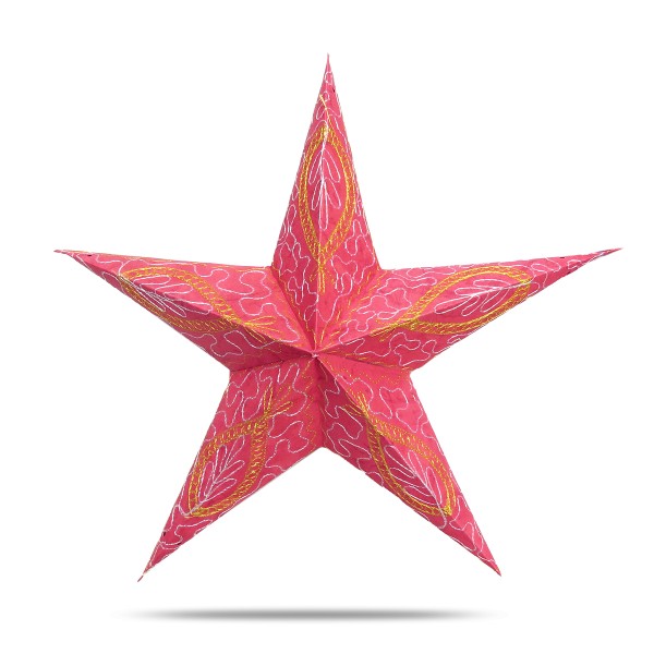 Sonia Originelli Weihnachtsstern 60cm Papier-Stern Weihnachtsdeko