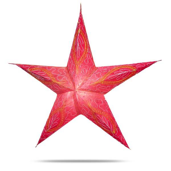 Sonia Originelli Weihnachtsstern 60cm Papier-Stern Weihnachtsdeko