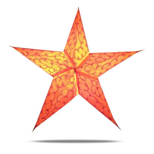 Sonia Originelli Weihnachtsstern 60cm Papier-Stern Weihnachtsdeko