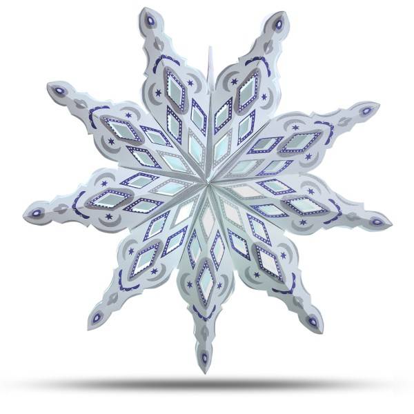 Sonia Originelli Weihnachtsstern 80cm Papier-Stern Weihnachtsdeko