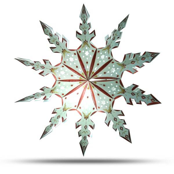 Sonia Originelli Weihnachtsstern 80cm Papier-Stern Weihnachtsdeko