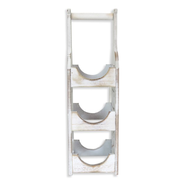 Sonia Originelli Weinständer Holz Shabby Chic Dekoration Landhaus Stil Flaschenhalter