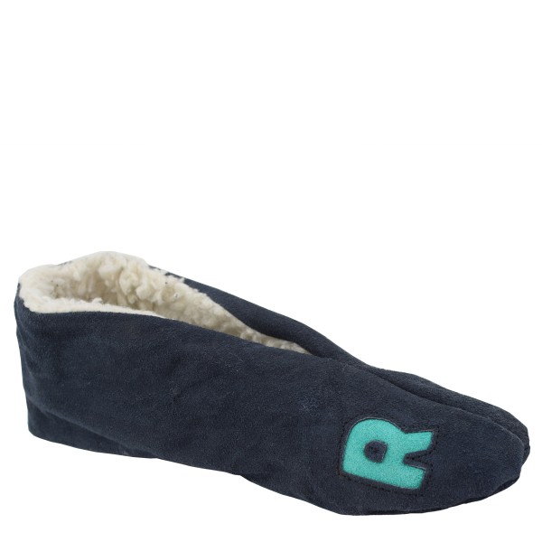 Sonia Originelli Wildlederhausschuh "Links Rechts" Echt Leder Kuschelfell Puschen Schluffis