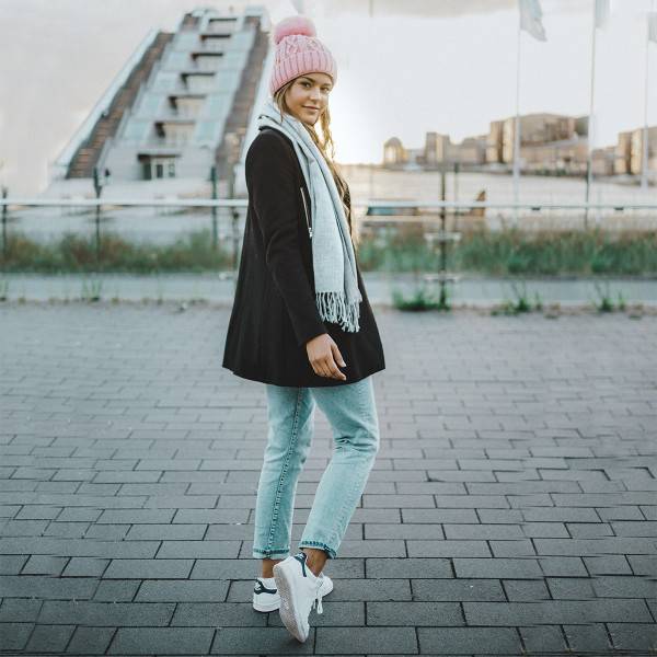 Sonia Originelli Winter Beanie Mütze Perlen Zopfmuster XL Bommel Teddyfell