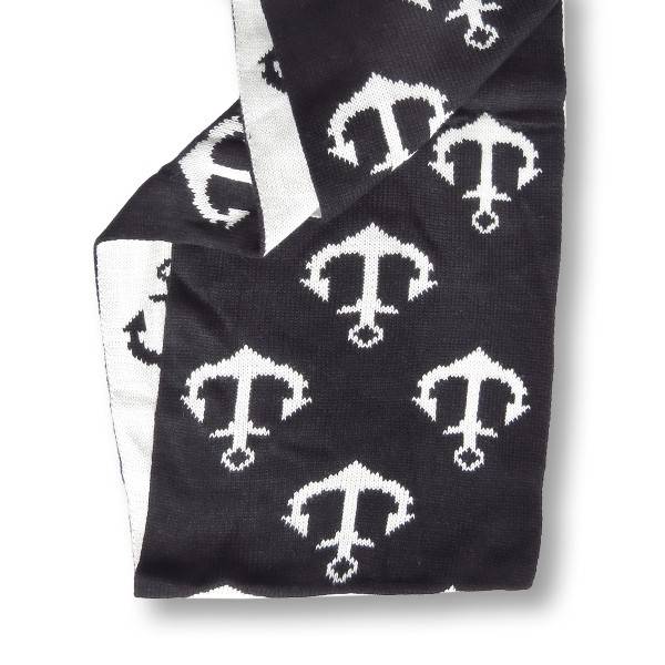 Sonia Originelli Winterschal Loop Schlauch Anker Maritim Strickschal Rundschal Wendbar