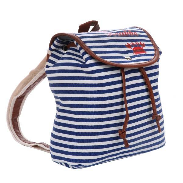 Sonia Originelli XS Rucksack "kleine Krabbe" Streifen Maritim Daypack