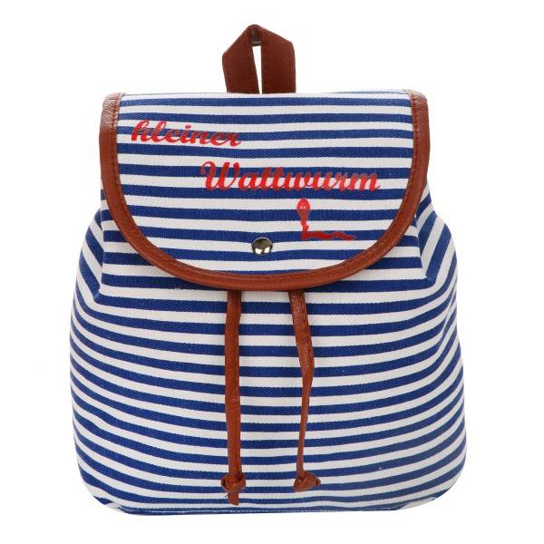 Sonia Originelli XS Rucksack "kleiner Wattwurm" Streifen Maritim Daypack
