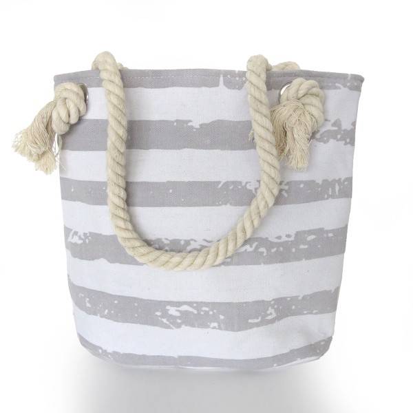Sonia Originelli XS Shopper "Beach Vibes" Maritim Streifen Anker Vintage Tasche